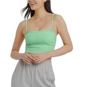 Tank bandeau Mint green staps bra sz 34A 34B